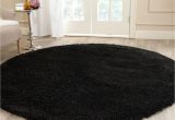 Black Fuzzy Bathroom Rug Important Round Shaggy Rugs Thick Pile Black Shag Rug California