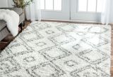 Black Fuzzy Rug Walmart Inspired by Moroccan Berber Carpets This Trellis Shag Rug Adds