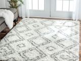 Black Fuzzy Rug Walmart Inspired by Moroccan Berber Carpets This Trellis Shag Rug Adds