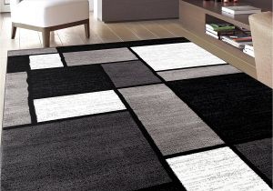 Black Fuzzy Throw Rug Black and White area Rugs Best Rug Variety Bellissimainteriors