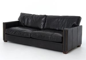 Black Leather Sleeper sofa Lea Black Leather sofa 88" Products Pinterest