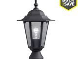 Black Pvc Lamp Post Shop Post Lighting at Lowes Com