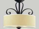 Black Semi Flush Mount Ceiling Light Add some southern Flare to Your Home or Office Space with This