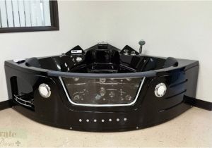 Black Whirlpool Bathtub 2 Person Black Whirlpool Bathtub 29 Jets Heater 1 Hp Pump