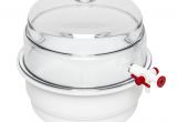 Black Wire Chafing Dish Rack Bel Art Space Saver Polycarbonate Vacuum Desiccator with White