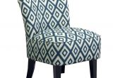 Blue and White Accent Chair Target Threshold™ Rounded Back Chair Ikat Blue Tar