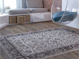 Blue Fur area Rug Beige Traditional Distressed 5 X 7 53 X 73 area Rug Modern