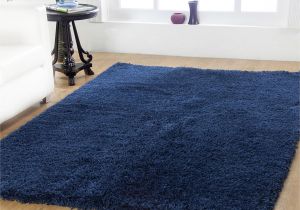 Blue Furry Rug Affinity Home soft Luxurious Plush Shag Rug 4 X 6 Navy Blue