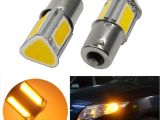Blue Lights for Cars 1156 Ba15s P21w 4 Cob Amber Red Ice Blue Car Led Turn Signal Rear