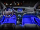 Blue Lights for Cars Ledglow 4pc Blue Led Car Interior Underdash Lighting Kit Gadgets
