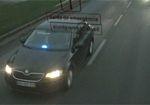 Blue Lights for Cars Portugues Police Car with Policeman and Blue Flashing Lights Chasing