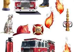 Blue Lights for Firefighters Hot Selling Fire Brigade Peel Stick Wall Decal Set Fearless