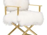 Blush Pink Fluffy Chair Gigi Mongolian Fur Chair Gold Pinterest Dream Mansion Room and