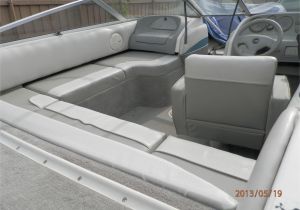 Boat Interior Restoration Diy Redesigned the Old 1995 Boat From 2 Seats and A Bench to Wrap Around