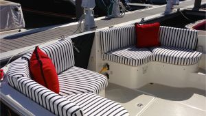 Boat Interior Restoration Ideas Red White Blue Cockpit Boston Yacht Sales Custom Fabrics S S