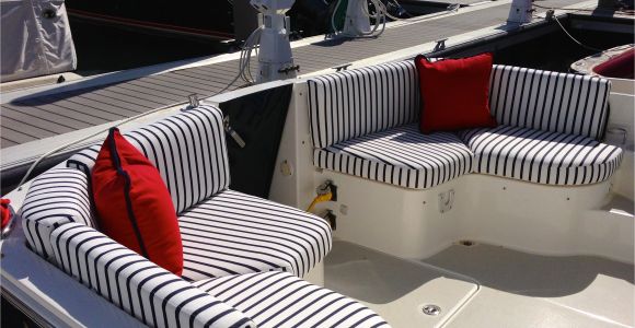 Boat Interior Restoration Ideas Red White Blue Cockpit Boston Yacht Sales Custom Fabrics S S