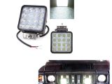 Boat Running Lights 48w 16x3w Led Work Light 12v 24v Flood Spot Offroad Driving Mining