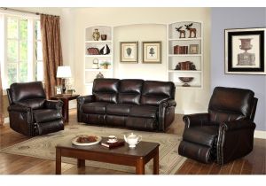 Bob S Discount Furniture Recliner Chairs Shop Crestview Dark Brown top Grain Leather Lay Flat Reclining sofa