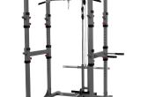 Body solid Power Rack Dip attachment Xmark Fitness Power Cage with Lat Pulldown and Low Row attachment