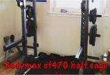 Bodymax Cf375 Power Rack Dip attachment Bodymax Cf470 Half Cage Review Youtube