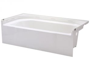 Bootzcast Bathtub Sterling Accord 5 Ft Right Drain Rectangular Alcove soaking Tub In