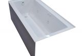 Bootzcast Bathtub Universal Tubs Amber 5 Ft Acrylic Rectangular Drop In Whirlpool