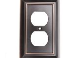 Brainerd Light Switch Covers Shop Brainerd Architectural 1 Gang Delta Oil Rubbed Bronze Single