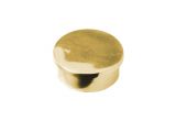 Brass Caps for Chair Legs Polished Brass Flush End Cap for 2 In Outside Diameter Tubing 00