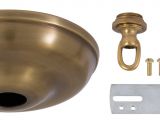 Brass Floor Outlet Cover Round 5 1 2 Inch Antique Brass Round Canopy 10803a B P Lamp Supply