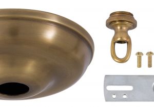 Brass Floor Outlet Cover Round 5 1 2 Inch Antique Brass Round Canopy 10803a B P Lamp Supply