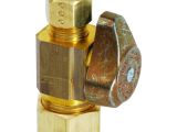 Brass Floor Single Outlet Cover Brasscraft 1 2 In Nominal Compression Inlet X 3 8 In O D
