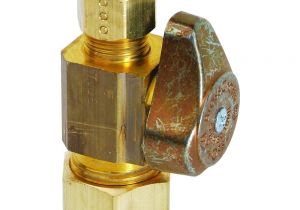Brass Floor Single Outlet Cover Brasscraft 1 2 In Nominal Compression Inlet X 3 8 In O D