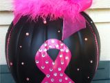 Breast Cancer Awareness Decorations Ideas Figured Out How Ill Decorate My Pumpkin for Work Contest In Honor