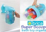 Brica Baby Bathtub Brica Super Scoop Bath toy organizer