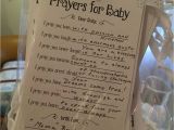 Bridal Shower Prayer Prayers for Baby Cards for Guests to Fill Out for Christening Used