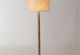 Bright Yellow Floor Lamp Lamp Mid Century Elegant Home Lighting Diy Wood Floor Lamp Plans