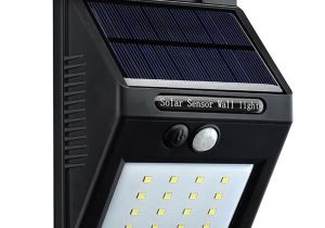 Brightest Motion Sensor Light Online Cheap Bright solar Led Wall Garden Light 20 Leds Waterproof