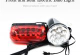 Brightest Rear Bike Light 36v Led Front Head and Rear Light for Electric Bike Bright Head Tail