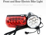 Brightest Rear Bike Light 36v Led Front Head and Rear Light for Electric Bike Bright Head Tail