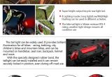 Brightest Rear Bike Light Amazon Com Gobike Super Bright Usb Rechargeable Led Bicycle Tail
