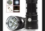 Brightest Work Light 2018 Black 9x Xml T6 Brightest torch Waterproof Led 5 Mode Outdoor