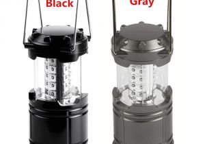 Brightest Work Light Black Gray Super Bright Lightweight 30 Led Camping Lantern Outdoor