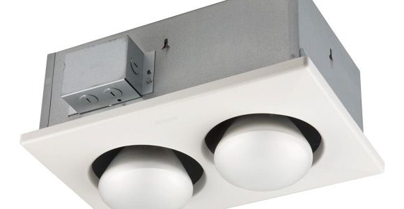 Broan Heat Lamp Cover Broan 500 Watt 2 Bulb Ceiling Infrared Heater 163 the Home Depot