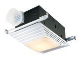 Broan Heat Lamp Fixture Broan 1300 Watt Recessed Convection Heater with Light In White 656