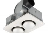 Broan Heat Lamp Fixture Broan 70 Cfm Ceiling Bathroom Exhaust Fan with 500 Watt 2 Bulb
