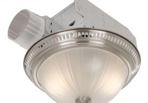 Broan Heat Lamp Fixture Broan Decorative Satin Nickel 70 Cfm Ceiling Bathroom Exhaust Fan
