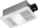 Broan Heat Lamp Trim Shop Utilitech Heater 1 5 sone 80 Cfm White Bathroom Fan with Heater
