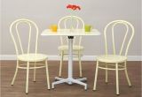 Bronze Metal Dining Chairs Ospdesigns Odessa Pastel Lemon Metal Dining Chair Set Of 2