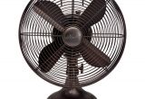 Bronze Oscillating Floor Fan Shop Hunter 12 Inch Oil Rubbed Bronze Finish Retro Fan Free