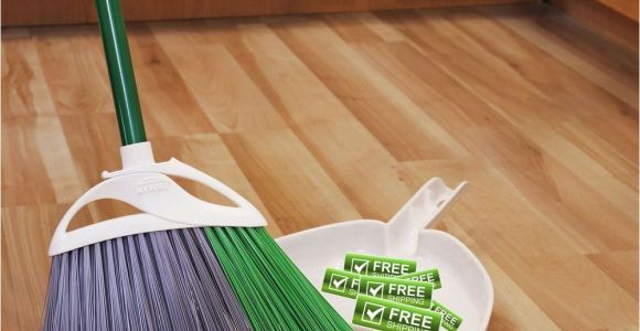 Broom for Wooden Floors Libman Precision Angle Broom Dustpan House Sweeper Cleaning Indoor